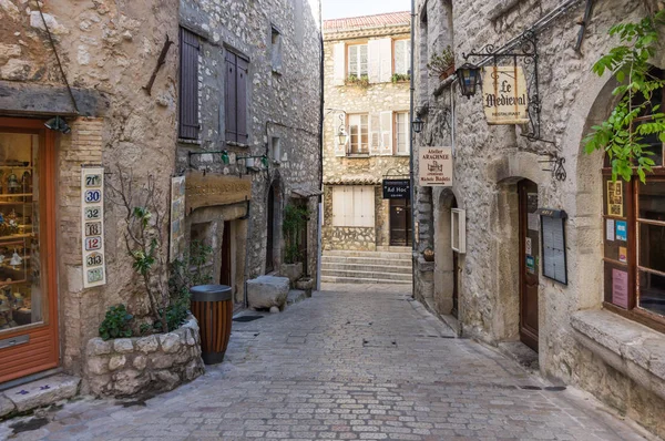 Street of Tourrettes-sur-Loup — Stock Photo, Image