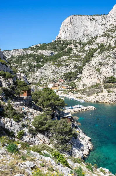 A Calanque de Morgiou — Fotografia de Stock