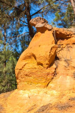 Colorado provencal Rustrel içinde