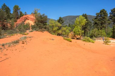 Colorado provencal Rustrel içinde