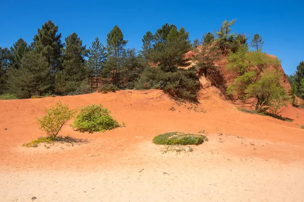 Colorado provencal Rustrel içinde