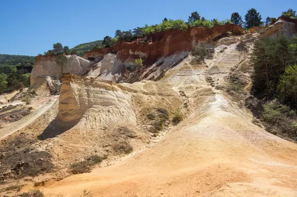 Colorado provencal i Rustrel — Stockfoto