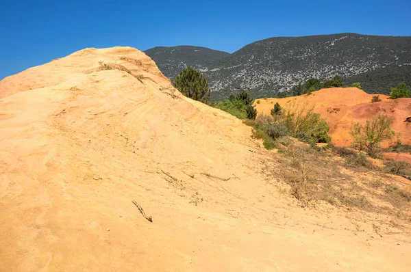 Colorado provencal en Rustrel — Foto de Stock