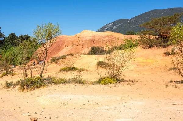 Colorado provencal Rustrel içinde