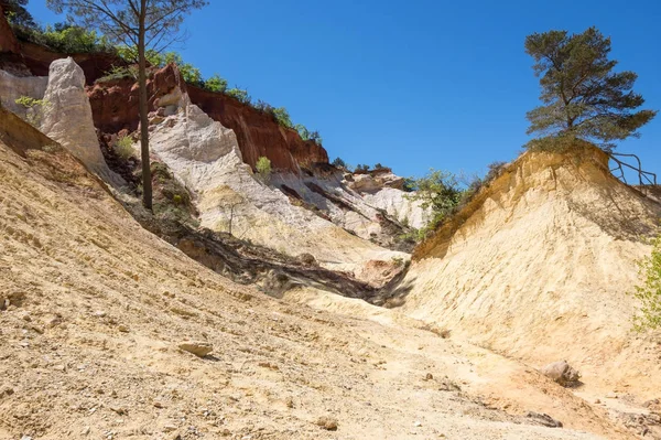 Colorado provencal i Rustrel — Stockfoto