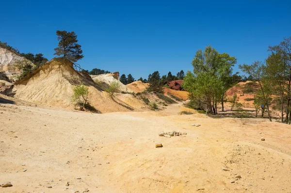 Colorado provencal i Rustrel — Stockfoto