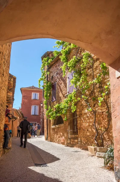 Dorp van Roussillon in de Provence — Stockfoto