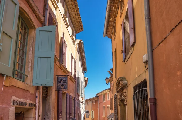 Aldeia de Roussillon na Provença — Fotografia de Stock