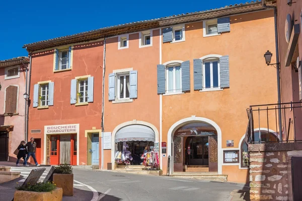 Village of Roussillon in the Provence — Stock Photo, Image