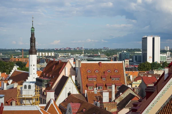 Panorama des alten tallinn — Stockfoto