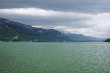 Lake Annecy görünümünü