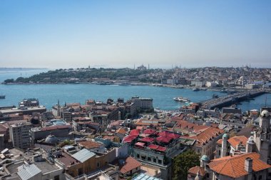 Istanbul 'un Üstten Görünüm