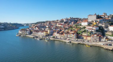 Porto 'nun panoramik görünümü