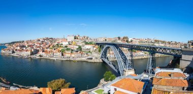 Porto 'nun panoramik görünümü
