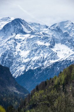 panoramik Fransız alps