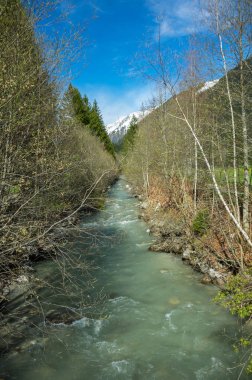 panoramik Fransız alps
