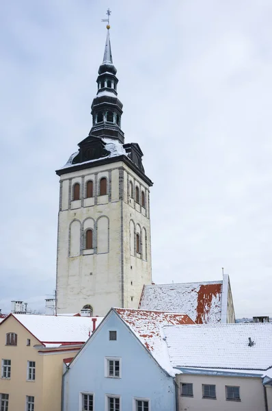 Kościół Świętego Mikołaja w starym mieście — Zdjęcie stockowe