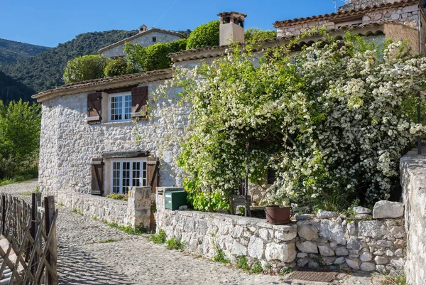 Ulice Tourrettes-sur-Loup — Stock fotografie