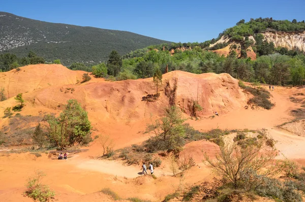 Colorado provencal Rustrel içinde
