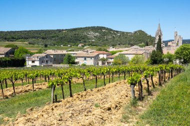 Panoramik manzaralı Aigueze