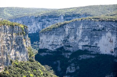 Ardèche Gorges görünümünü