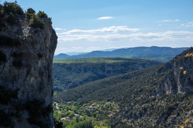 Ardèche Gorges görünümünü