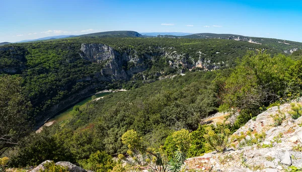 Veduta delle Gole di Ardeche — Foto Stock