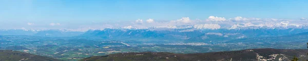 Panoráma a francia Alpok — Stock Fotó