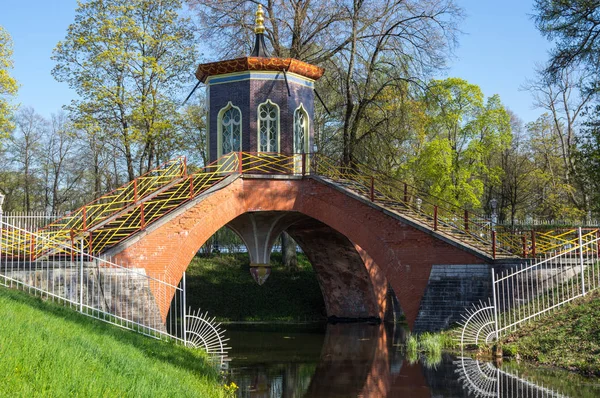Alexander'ın park kanalda köprüden — Stok fotoğraf