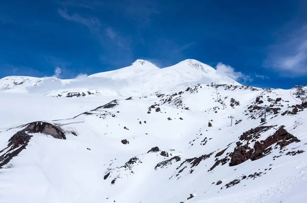 Pohled na horu elbrus — Stock fotografie