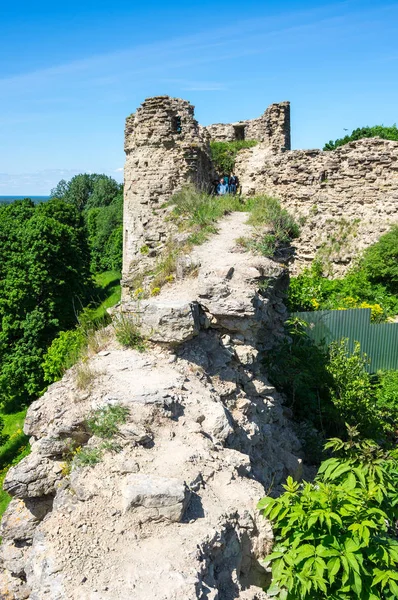 Ruins of Koporye fortress — Stock Photo, Image