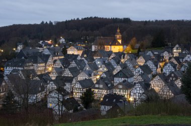 Freudenberg yarı ahşap evleri