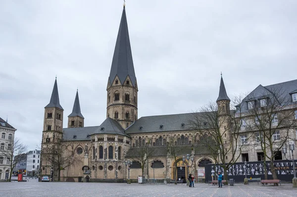 De Bonn Minster — Stockfoto