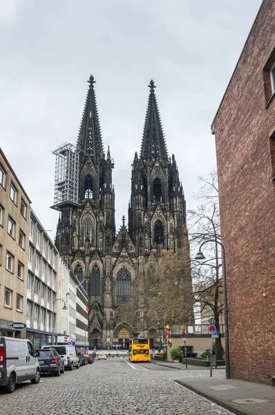 Vista de la Catedral de Colonia —  Fotos de Stock