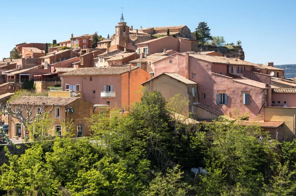 Village of Roussillon in the Provence — Stock Photo, Image