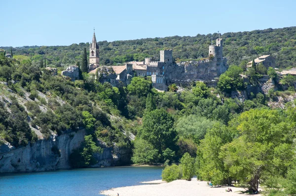 Vista panorâmica de Aigueze — Fotografia de Stock