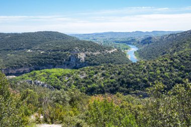 Ardèche Gorges görünümünü