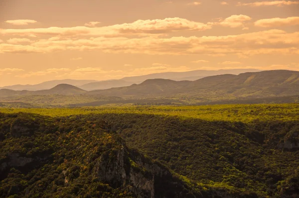 View of Ardeche Gorges — Stock Photo, Image