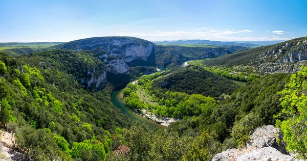 Ardèche Gorges görünümünü