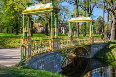 Alexander'ın park kanalda köprüden