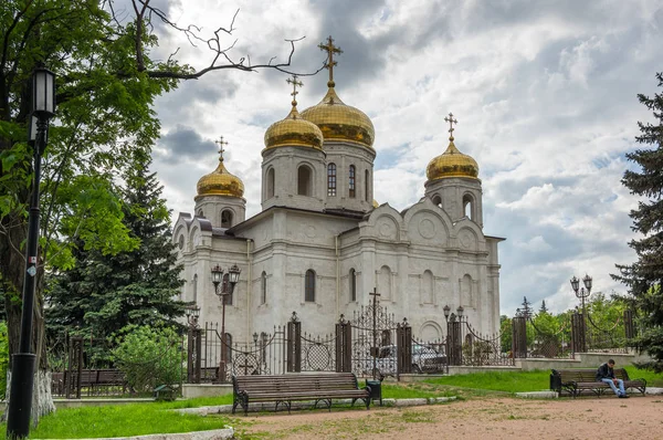 Собор Христа Спасителя в Пятигорске — стоковое фото