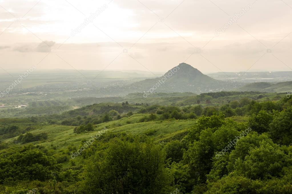 Panoramic view of Stavropol region