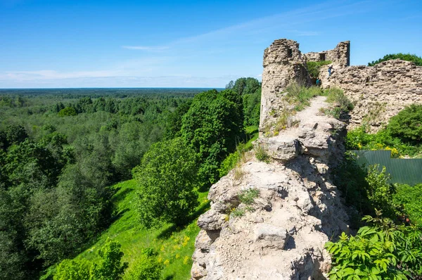 Ruins of Koporye fortress — Stock Photo, Image