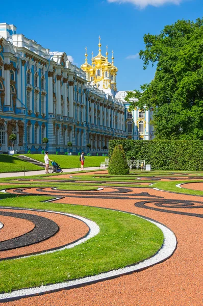 Catherine Palace v Saint-Petersburg, Rusko — Stock fotografie