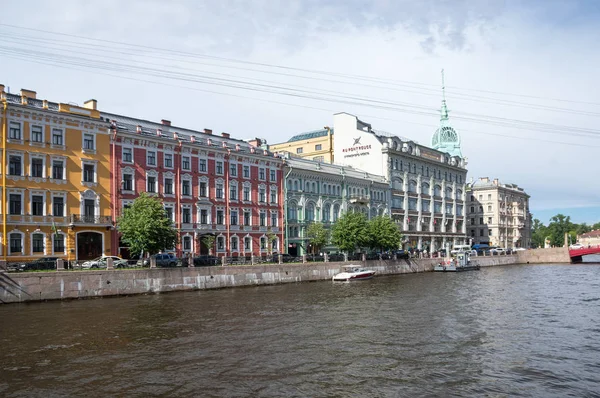 Pohled na Saint-Petersburg, Rusko — Stock fotografie