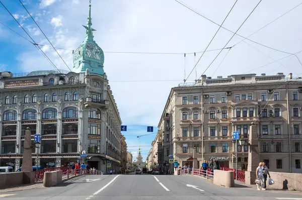 Blick auf saint-petersburg, russland — Stockfoto