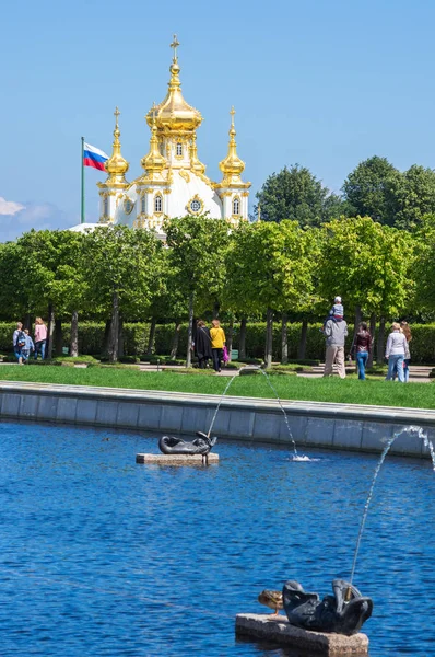 Grand peterhof palatset — Stockfoto