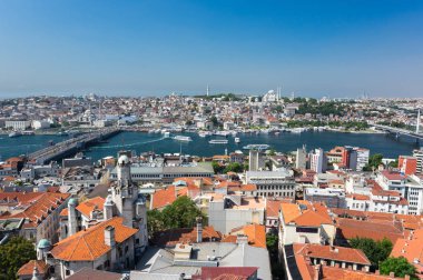 Istanbul 'un Üstten Görünüm
