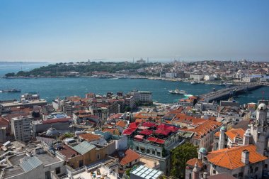Istanbul 'un Üstten Görünüm