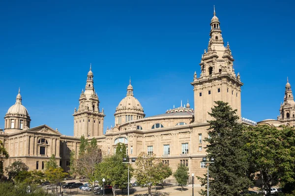 El Palacio Nacional de Barcelona — Foto de Stock